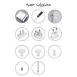 محتویات جعبه دستگاه قلم پلاسما پن فیوژن PAA