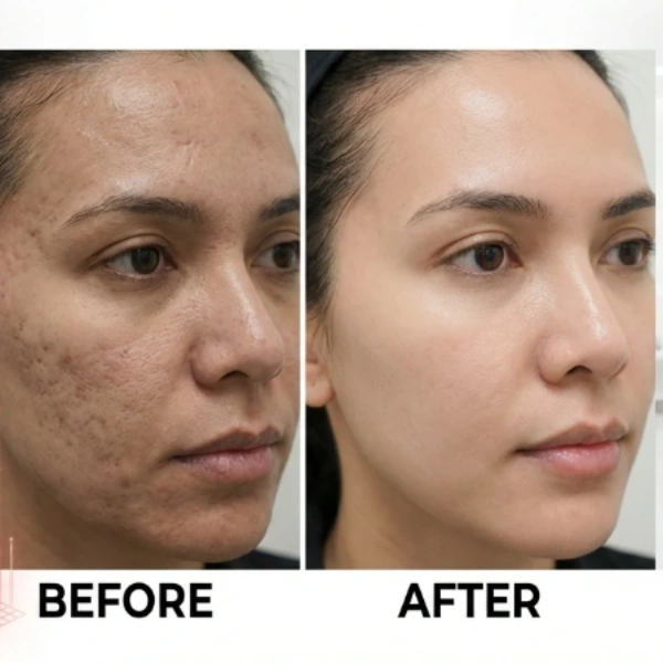 قبل و بعد دستگاه CO2 فرکشنال ADSS